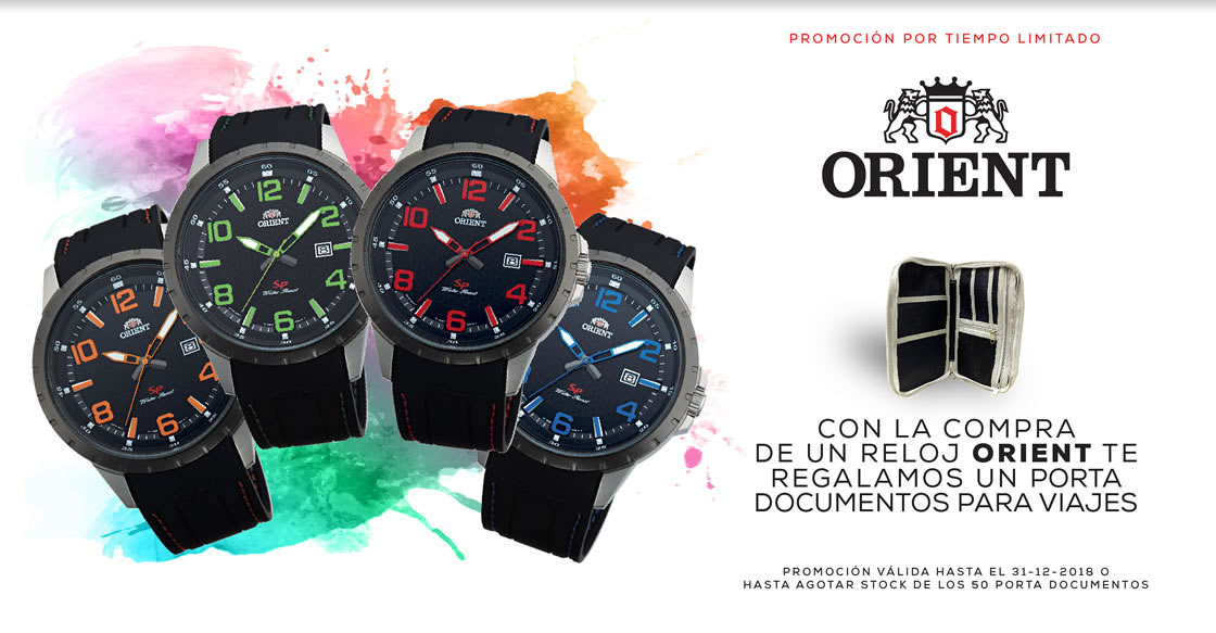 promo relojes Orient Argentina