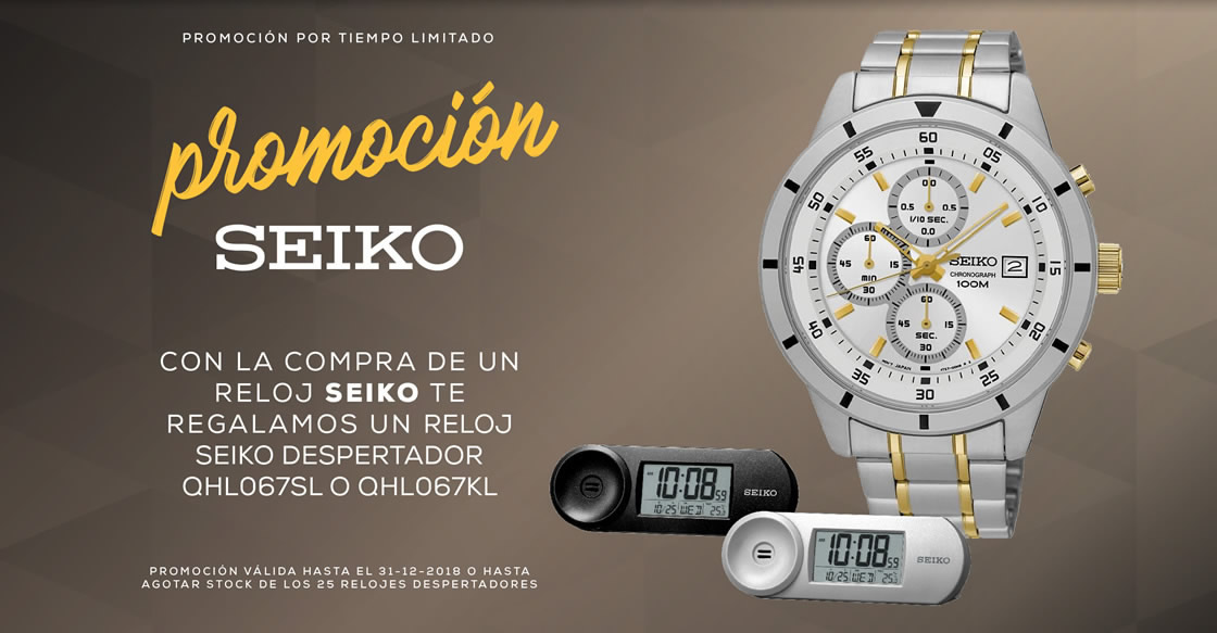 promo relojes Seiko Argentina